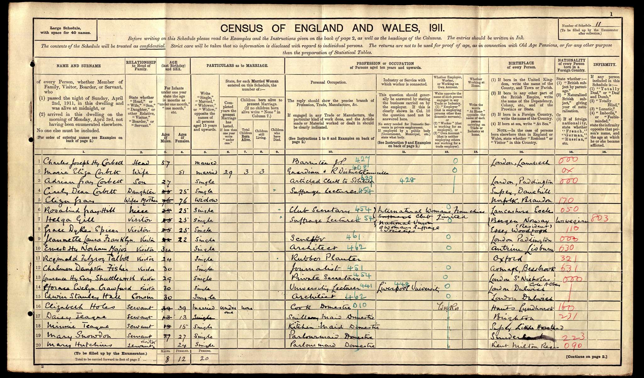 Census 21Using Historical Records for Research Strike a Light